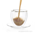 Zestaw szklanych filiżanek do kawy